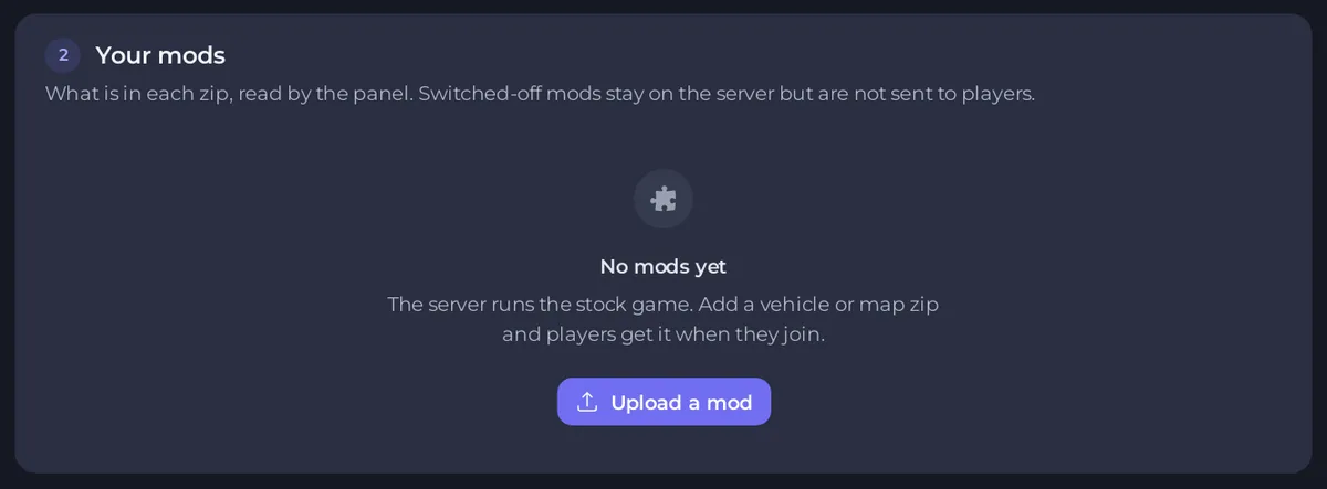 Tus mods con un mod de mapa y un mod de vehículo
