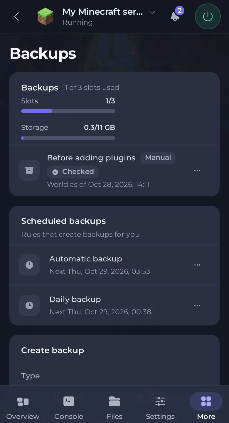 Backups Made Simple